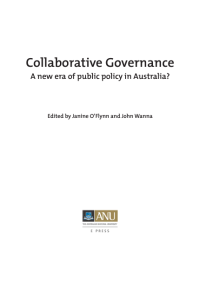 Collaborative Governance