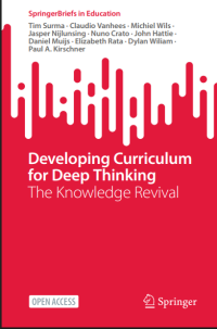 Image of Developing Curriculum for Deep Thinking : The Knowledge Revival