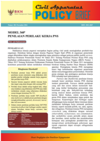 Image of Model 360 Derajat Penilaian Perilaku Kerja PNS