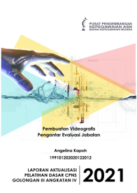 Image of Pembuatan Videografis Pengantar Evaluasi Jabatan