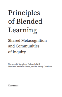Image of Principles of Blended Learning