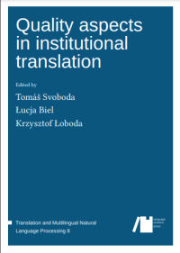 Quality aspects in institutional translation