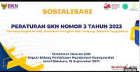 Image of Sosialisasi Peraturan BKN No. 3 Tahun 2023