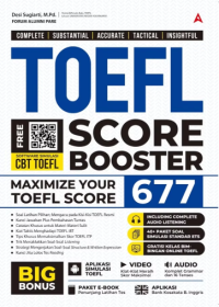 Image of TOEFL Score Booster Maximize Your TOEFL Score 677
